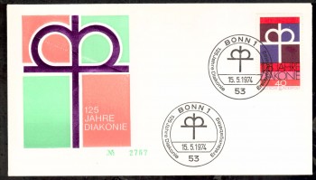 (intern:1591) BRD Michelnummer 810 FDC