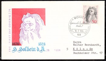 (intern:1598) BRD Michelnummer 813 FDC