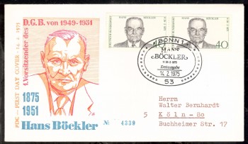 (intern:1625) BRD Michelnummer 832 FDC