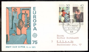 (intern:1632) BRD Michelnummer 840 - 841 FDC