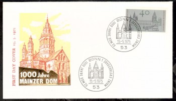 (intern:1640) BRD Michelnummer 845 FDC