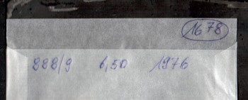 (intern:1678) BRD Michelnummer 888 - 889 FDC