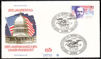 (intern:1683) BRD Michelnummer 895 FDC