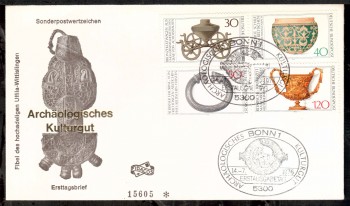 (intern:1685) BRD Michelnummer 897 - 900 FDC