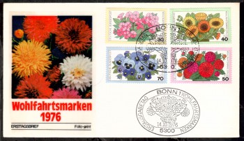 (intern:1690) BRD Michelnummer 904 - 907 FDC