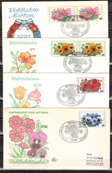 (intern:1691) BRD Michelnummer 904 - 907 FDC