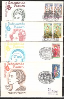 (intern:1692) BRD Michelnummer 908 - 911 FDC