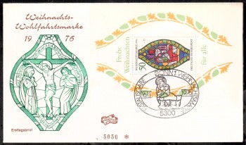 (intern:1693a) BRD Michelnummer Block 13 FDC