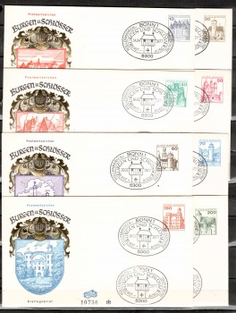(intern:1694) BRD Michelnummer 913 - 920 FDC (intern:1694) BRD Michelnummer 913 - 920 FDC