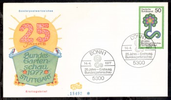 (intern:1703) BRD Michelnummer 927 FDC (intern:1703) BRD Michelnummer 927 FDC