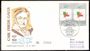 (intern:1705) BRD Michelnummer 928 FDC (intern:1705) BRD Michelnummer 928 FDC