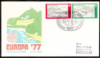 (intern:1710) BRD Michelnummer 934 - 935 FDC (intern:1710) BRD Michelnummer 934 - 935 FDC