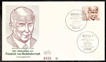 (intern:1725) BRD Michelnummer 942 FDC
