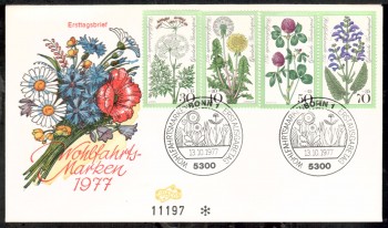 (intern:1736) BRD Michelnummer 949 - 952 FDC (intern:1736) BRD Michelnummer 949 - 952 FDC