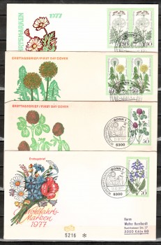 (intern:1737) BRD Michelnummer 949 - 952 FDC (intern:1737) BRD Michelnummer 949 - 952 FDC