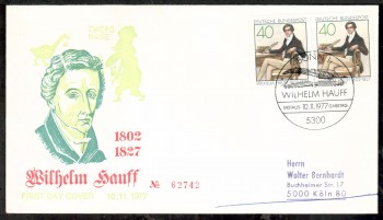 (intern:1741) BRD Michelnummer 954 FDC (intern:1741) BRD Michelnummer 954 FDC