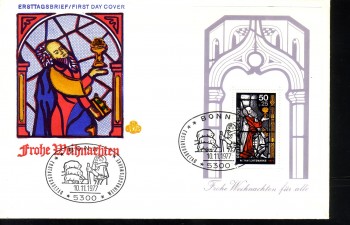 (intern:1742b) BRD Michelnummer Block 15 FDC (intern:1742b) BRD Michelnummer Block 15 FDC