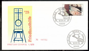 (intern:1745) BRD Michelnummer 957 FDC