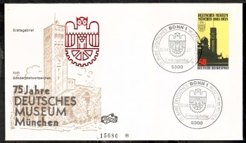 (intern:1752) BRD Michelnummer 963 FDC