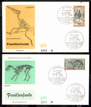 (intern:1766) BRD Michelnummer 974 - 975 FDC