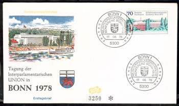 (intern:1769) BRD Michelnummer 976 FDC