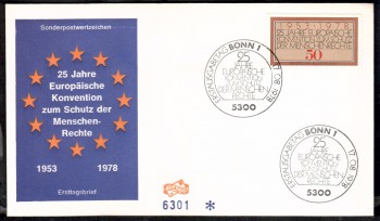 (intern:1775) BRD Michelnummer 979 FDC
