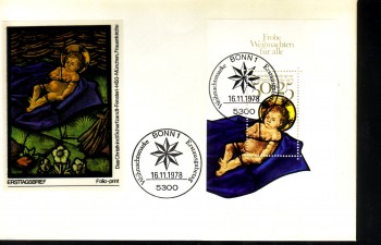 (intern:1785b) BRD Michelnummer Block 17 FDC (intern:1785b) BRD Michelnummer Block 17 FDC
