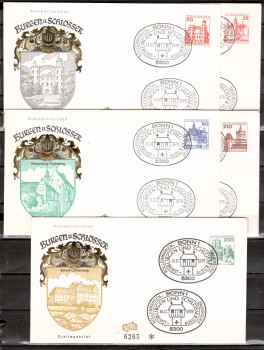 (intern:1787) BRD Michelnummer 995 - 999 FDC (intern:1787) BRD Michelnummer 995 - 999 FDC