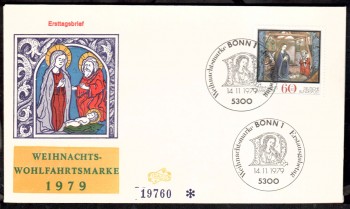 (intern:1812) BRD Michelnummer 1032 FDC