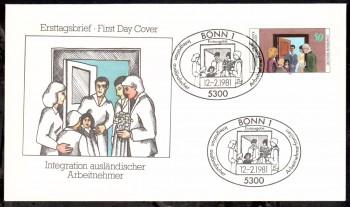 (intern:1843) BRD Michelnummer 1086 FDC (intern:1843) BRD Michelnummer 1086 FDC