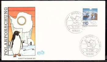 (intern:1852) BRD Michelnummer 1100 FDC (intern:1852) BRD Michelnummer 1100 FDC