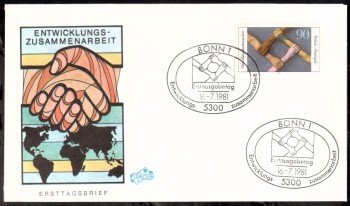 (intern:1855) BRD Michelnummer 1103 FDC (intern:1855) BRD Michelnummer 1103 FDC