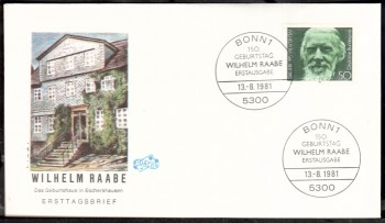 (intern:1856) BRD Michelnummer 1104 FDC (intern:1856) BRD Michelnummer 1104 FDC