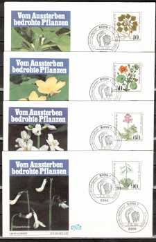 (intern:1858) BRD Michelnummer 1108 - 1111 FDC (intern:1858) BRD Michelnummer 1108 - 1111 FDC