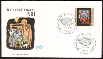 (intern:1860) BRD Michelnummer 1113 FDC