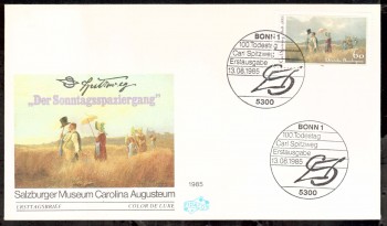 (intern:1964) BRD Michelnummer 1258 FDC