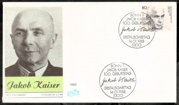 (intern:2030) BRD Michelnummer 1350 FDC (intern:2030) BRD Michelnummer 1350 FDC