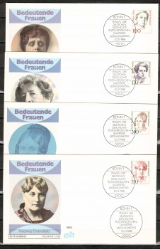 (intern:2057) BRD Michelnummer 1390 - 1393 FDC (intern:2057) BRD Michelnummer 1390 - 1393 FDC