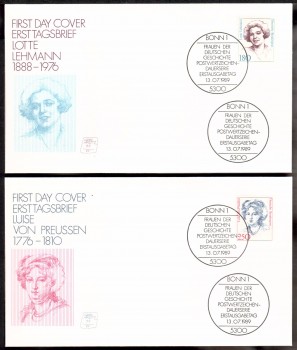 (intern:2083) BRD Michelnummer 1427 - 1428 FDC