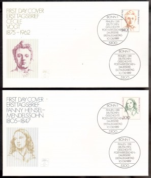 (intern:2087) BRD Michelnummer 1432 - 1433 FDC