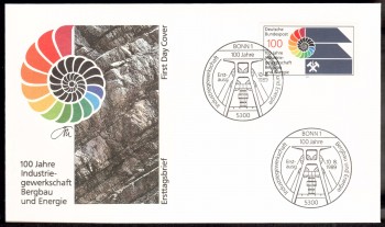 (intern:2090) BRD Michelnummer 1436 FDC