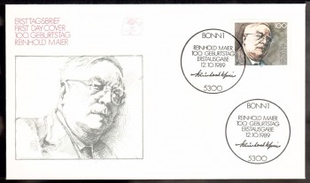 (intern:2092) BRD Michelnummer 1440 FDC