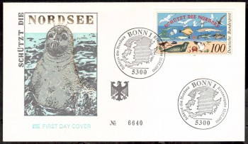 (intern:2104) BRD Michelnummer 1454 FDC (intern:2104) BRD Michelnummer 1454 FDC