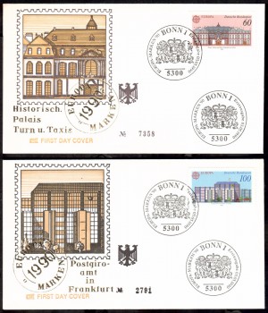 (intern:2108) BRD Michelnummer 1461 - 1462 FDC (intern:2108) BRD Michelnummer 1461 - 1462 FDC