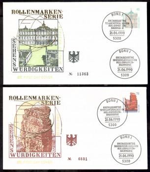 (intern:2114) BRD Michelnummer 1468 - 1469 FDC (intern:2114) BRD Michelnummer 1468 - 1469 FDC