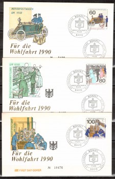 (intern:2119) BRD Michelnummer 1474 - 1476 FDC