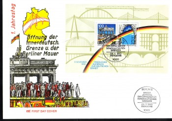 (intern:2124a) BRD Michelnummer Block 22 FDC