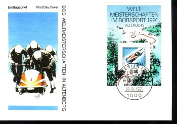 (intern:2134a) BRD Michelnummer Block 23 FDC