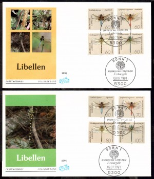 (intern:2157) BRD Michelnummer 1545 - 1552 FDC