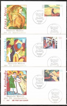 (intern:2201) BRD Michelnummer 1617 - 1619 FDC (intern:2201) BRD Michelnummer 1617 - 1619 FDC